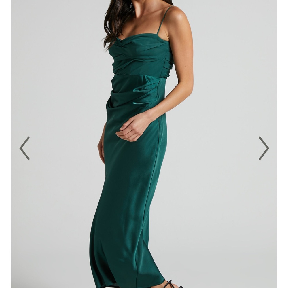 Showpo Teal Midi Dress